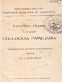 Image of Colloquia Familiaria