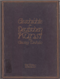 Image of Geschichte Der Deutschen Kunst I: Des Textes