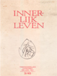 Image of Innerlijk Leven: Een Tijdschrift Van De Teresiaanse Karmel