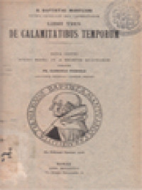 Image of De Calamitatibus Temporum