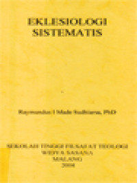 Image of Eklesiologi Sistematis