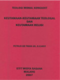 Teologi Moral Kongkrit: Keutamaan-Keutamaan Teologal Dan Keutamaan Religi