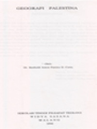 Image of Geografi Palestina