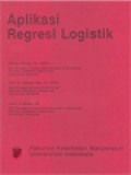 Aplikasi Regresi Logistik