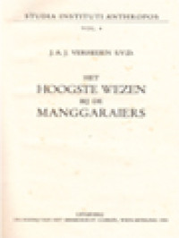 Image of Het Hoogste Wezen Bij De Manggaraiers