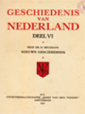 Geschiedenis Van Nederland VI