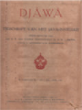 Djåwå Tijdschrift Van Het Java-Instituut - 8e Jaargang No.1 En 2, Jan-April 1928