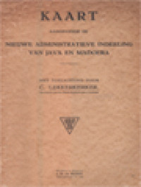 Image of Kaart Aangevende De Nieuwe Administrarive Indeeling Van Java En Madoera