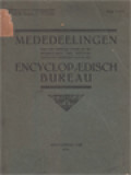 Mededeelingen Van Het Bureau Voor De Bestuurszaken Der Buitengewesten, Bewerkt Door Het Encyclopaedisch Bureau, Aflevering VIII