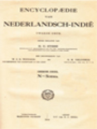 Encyclopædie Van Nederlandsch-Indië, Deel III: N-Soema.