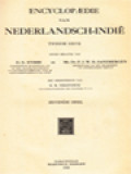 Encyclopædie Van Nederlandsch-Indië, Deel VII: Supplement 3