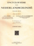 Encyclopædie Van Nederlandsch-Indië, Deel VIII: Supplement 4