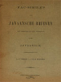 Fac-Simile's Van Javaansche Brieven, Ten Gebruike Bij Het Onderwijs