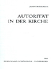 Image of Autorität In Der Kirche
