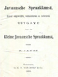 Javaansche Spraakkunst (Uitgave Van De Kleine Javaansche Spraakkunst)