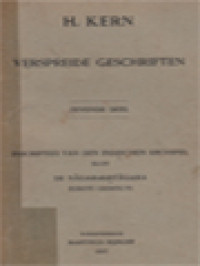 Image of Verspreide Geschriften VII: Inscripties Van Den Indischen Archipel Slot De Nāgarakrtāgama, Eerste Gedeelte