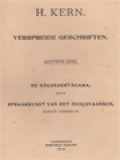 Verspreide Geschriften VIII: De Nāgarakartāagama, Solt Spraakkunst Van Het Oudjavaansch, Eerste Gedeelte