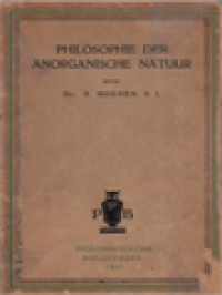 Image of Philosophie Der Anorganische Natuur