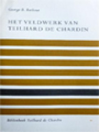Image of Het Veldwerk van Teilhard de Chardin