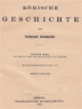 Römische Geschichte III: Von Sullas Tode Bis Zur Schlacht Von Thapsus