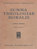 Summa Theologiae Moralis: Ad Mentem D. Thomae Et Ad Norman Iuris Novi II. De Virtutibus Moralibus