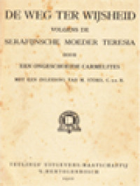 Image of De Weg Ter Wijsheid: Volgens De Serafijnsche Moeder Teresia