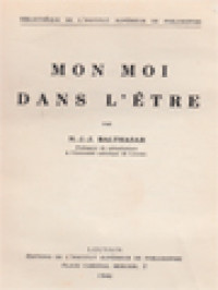 Image of Mon Moi Dans L'être