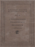 Philosophie Der Natur, Erste Abteilung: Natur Und Körper Im Allgemeinen, Band III Der Philosophischen Handbibliothek