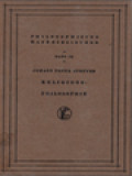 Religionsphilosophie, Band IX Der Philosophischen Handbibliothek