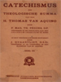 Catechismus Der Theologische Summa Van Den H. Thomas Van Aquino III