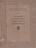 Geschichte Der Alten Philosophie, Band X Der Philosophischen Handbibliothek