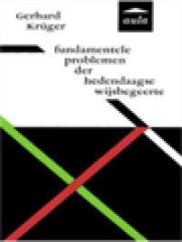 Image of Fundamentele Problemen Der Hedendaagse Wijsbegeerte