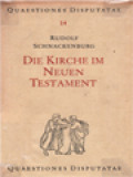 Die Kirche Im Neuen Testament