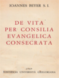 Image of De Vita Per Consilia Evangelica Consecrata