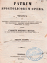Image of Patrum Apostolicorum Opera