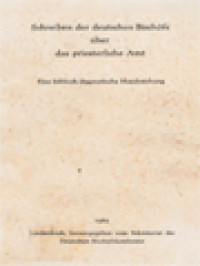 Image of Schreiben Der Deutschen Bischöfe über Das Priesterliche Amt: Eine Biblisch-Dogmatische Handreichung