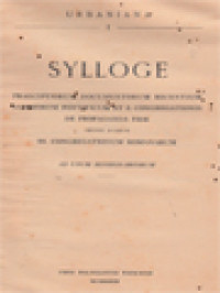 Sylloge Praecipuorum Documentorum Recentium Summorum Pontificum Et S. Congregationis De Propaganda Fide Necnon Aliarum SS. Congregationum Romanorum