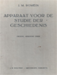 Image of Apparaat Voor De Studie Der Geschiedenis