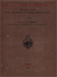 Image of Fragmenta Islamica: Studiën Over Het Islamisme In Nederlandsch-Indië