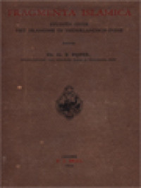 Fragmenta Islamica: Studiën Over Het Islamisme In Nederlandsch-Indië