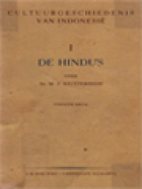 Image of Cultuurgeschiedenis Van Indonesië I: De Hindu's