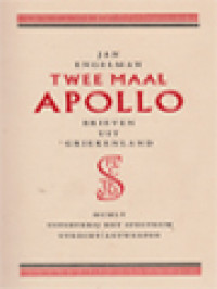 Image of Twee Maal Apollo: Brieven Uit Griekenland