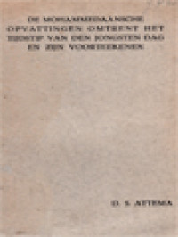 Image of De Mohammedaansche Opvattingen Omtrent Het Tijdstip Van Den Jongsten Dag En Zijn Voorteekenen