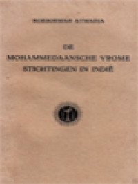 De Mohammedaansche Vrome Stichtingen In Indië