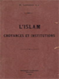 Image of L'Islam Croyances Et Institutions