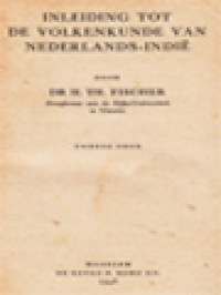 Image of Inleiding Tot De Volkenkunde Van Nederlands-Indië