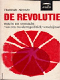 Image of De Revolutie: Macht En Onmacht Van Een Modern Politiek Verschijnsel
