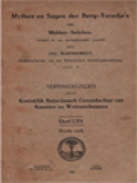 Image of Mythen En Sagen Der Berg-Toradja's Van Midden-Selebes