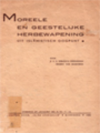 Image of Moreele En Geestelijke Herbewapening Uit Islamietische Oogpunt
