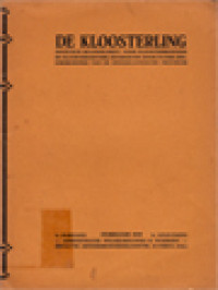 De Kloosterling: Ascetisch Maandschrift Voor Kloosterbroeders En Kloosterzusters